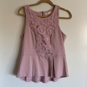 Peplum top